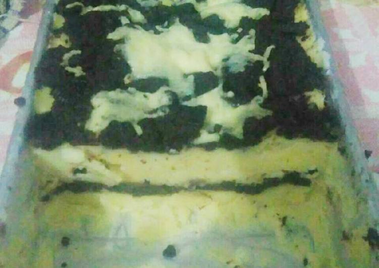 Resep Pudding Roti Oreo Keju, Lezat