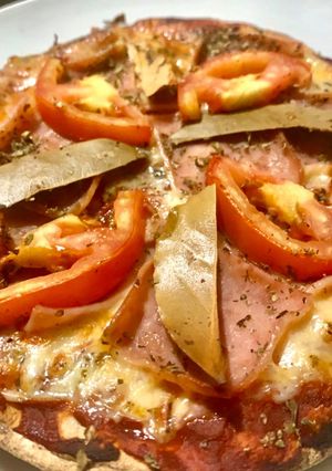Una foto de Pizza Saludable