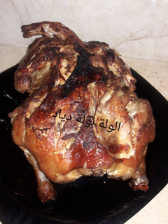 صورة لوصفة دجاجة محمرة في كيس الشواء