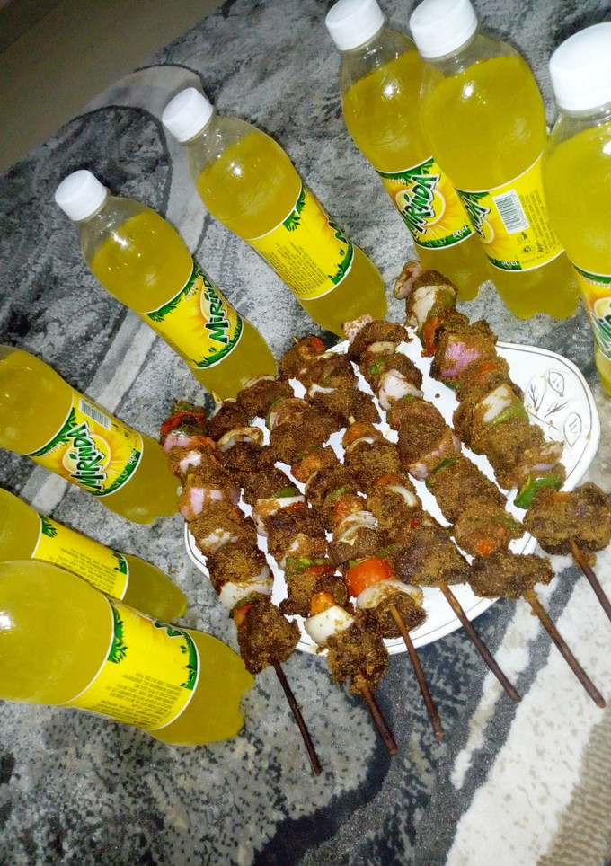 A picture of Beef Skewers.