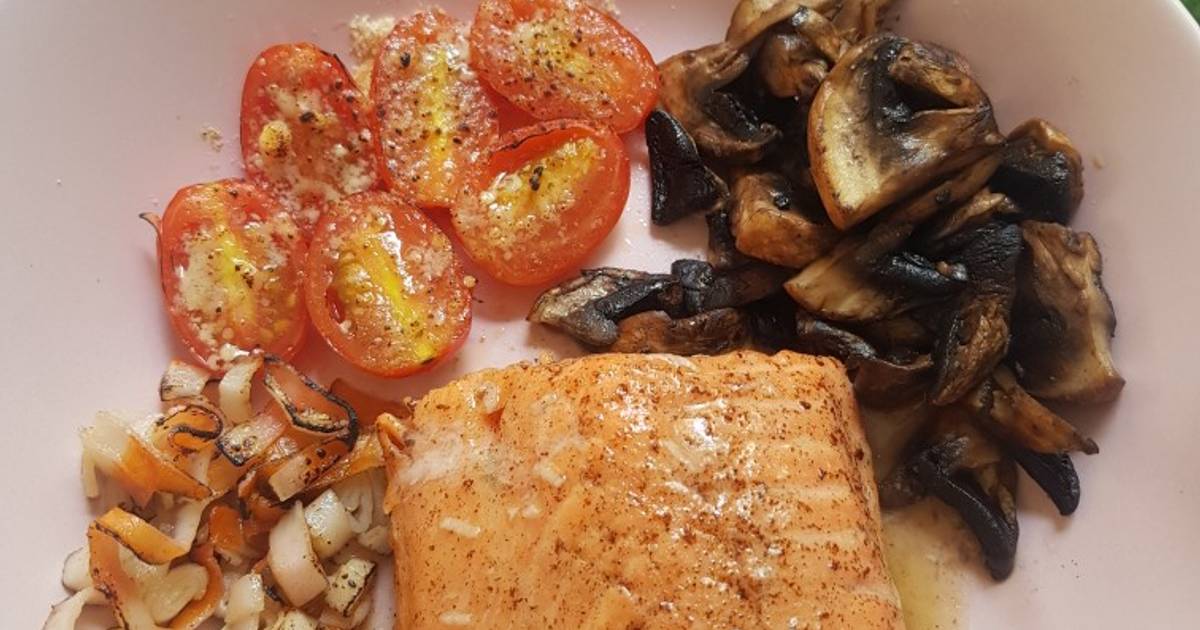 Resep Pan Seared Salmon oleh Audiza Luthffia Cookpad