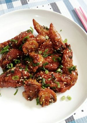 Foto resep Korean Fried Chicken (Ayam Goreng ala Korea)