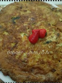 Foto resep Dadar Telur Pedas Isi Kentang+Tahu