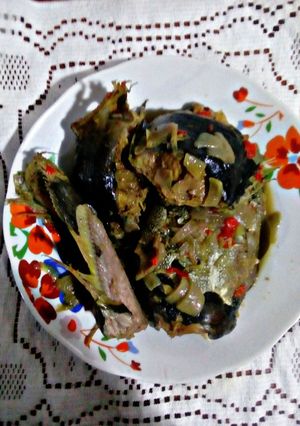 A picture of Catfish pepper soup.