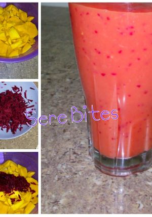 A picture of Mango & Beetroot Smoothie.