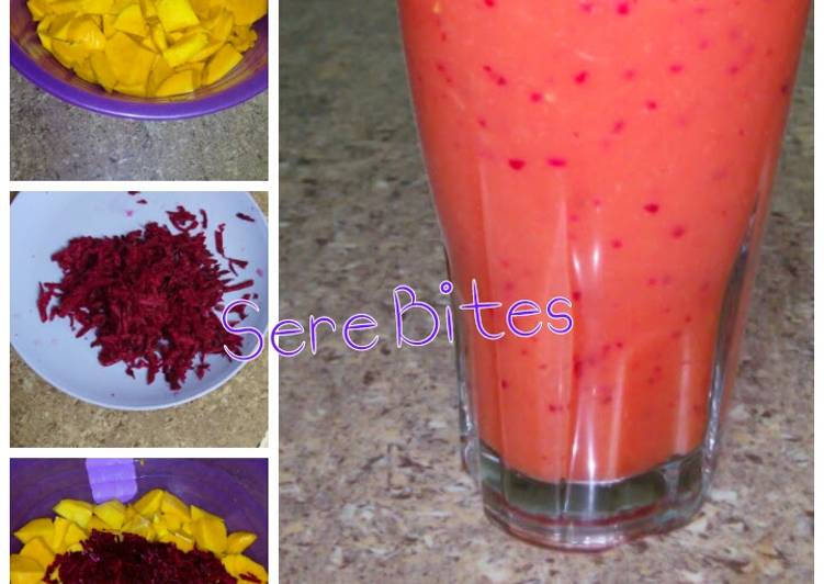 How to Prepare Award-winning Mango &amp; Beetroot Smoothie