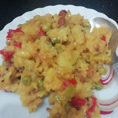 A picture of Batata Poha.
