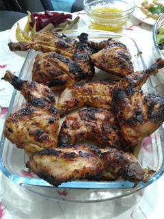 صورة لوصفة دجاج مشوي على الفحم 🍗🍗