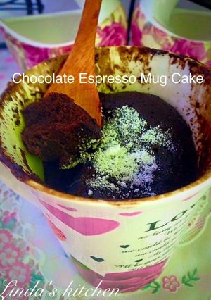 Hình của món Mug Cake.