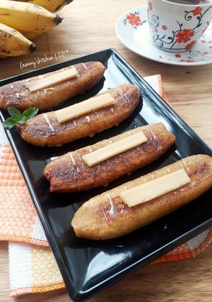 Foto resep Pisang Gencet Keju
