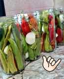 Pickles de pimiento y cebolla 🌶🍃