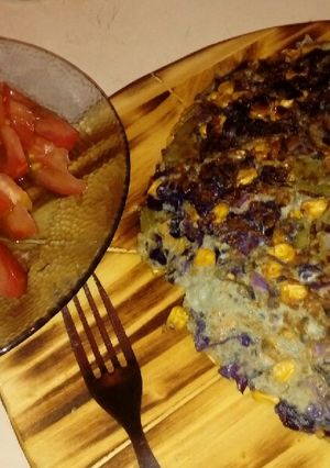 Una foto de Tortilla a la Marcelo