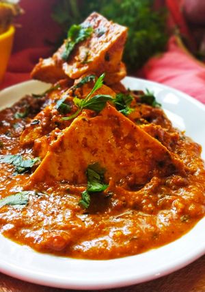 টফু বাটার মশালা রেসিপির প্রধান ছবি