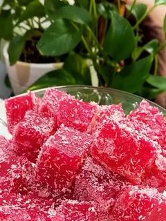 عکسی از دستور لوکوم یا باسلوق ژله ای