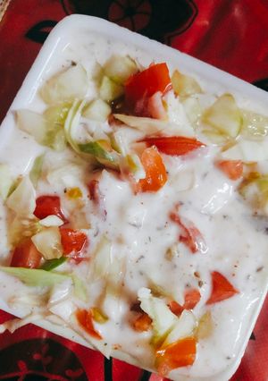A picture of Vegetable curd.