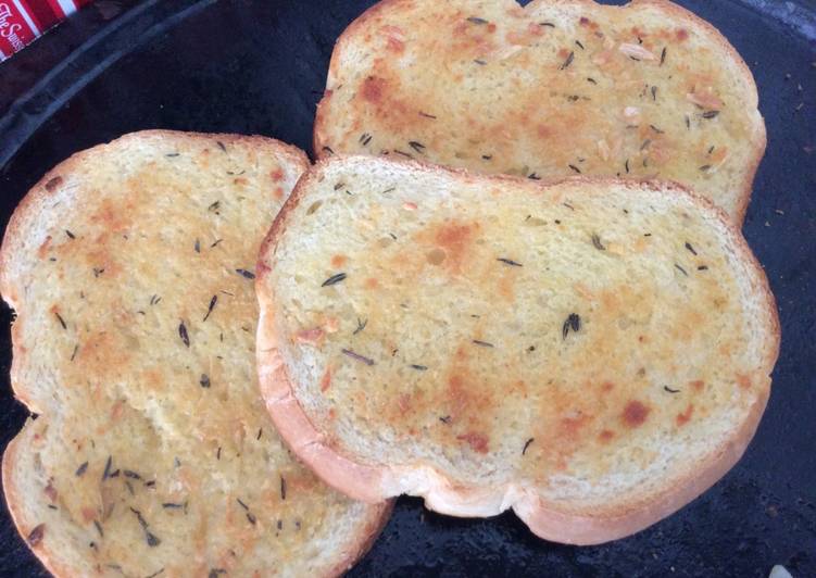 Steps to Prepare Any-night-of-the-week Easy homemade garlic bread