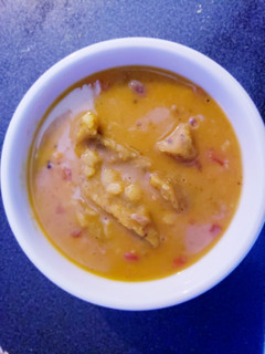 A picture of Daal dhokli.