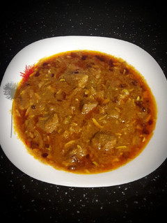 عکسی از دستور خورش خلال کرمانشاهی