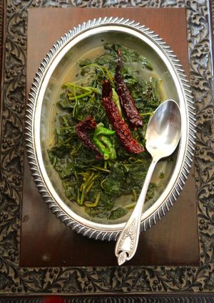 A picture of Kashmiri Haak.