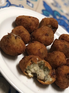 Una foto de Croquetas de champiñones