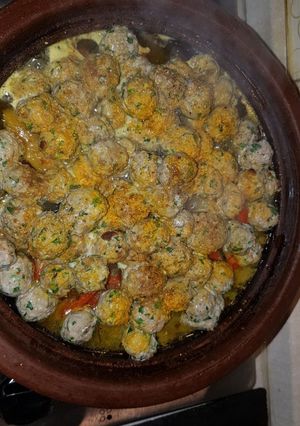 صورة لوصفة طاجين بكفتة السردين