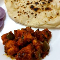 A picture of Kadai Paneer.