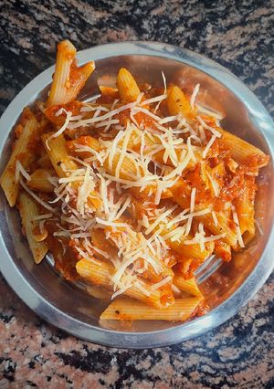 A picture of Red Sauce Pasta 📌.