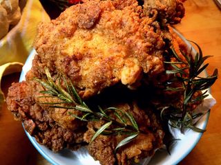 Fried Chicken Thighs Cor-rect