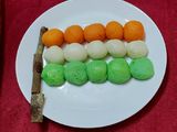 ট্রাই কালার্ড রসগোল্লা (tricolur rasgulla recipe in Bengali)