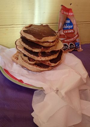 Una foto de Hot cakes