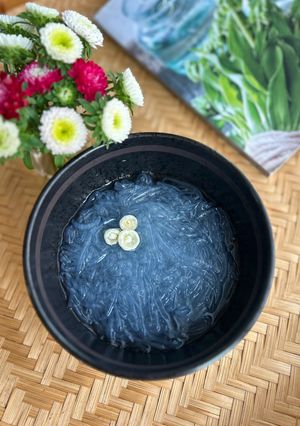 Hình của món Thạch Trắng Nước Đường Hoa Nhài.