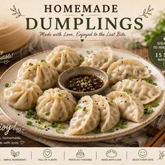 A picture of Chicken Dumplings.