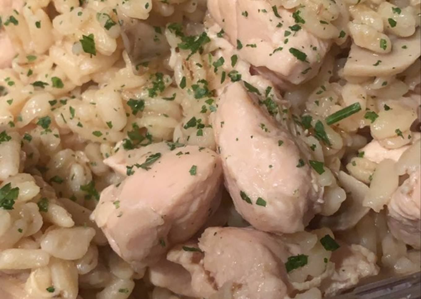 Blesotto de poulet au Cookeo