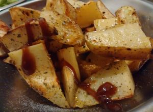 Una foto de Papas bravas