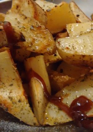 Una foto de Papas bravas