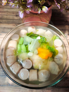 Foto resep Sop Baso Sosis Ayam Sayuran