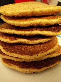A picture of Vegan Whole-wheat Pancakes.