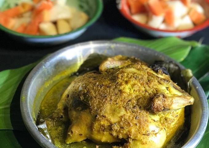 Resep Ayam Panggang Oven Bumbu Kuning Oleh Echy Cookpad