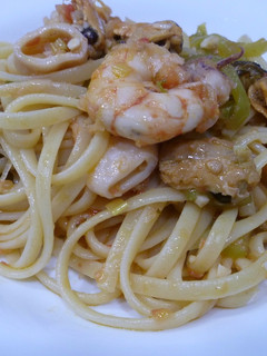 Una foto de Pasta marinera