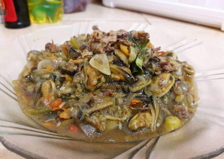 Kerang saus tiram rumahan