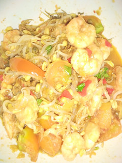 Foto resep Udang & tauge balado