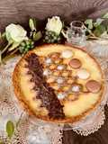 Crostata con Flan di crema al latte condensato