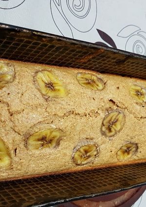Una foto de Budín de banana light