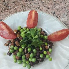 A picture of Peas Chana Chat.