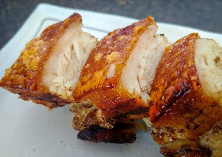 Crispy Pork Belly Recipe By Air Fry With Me Cookpad