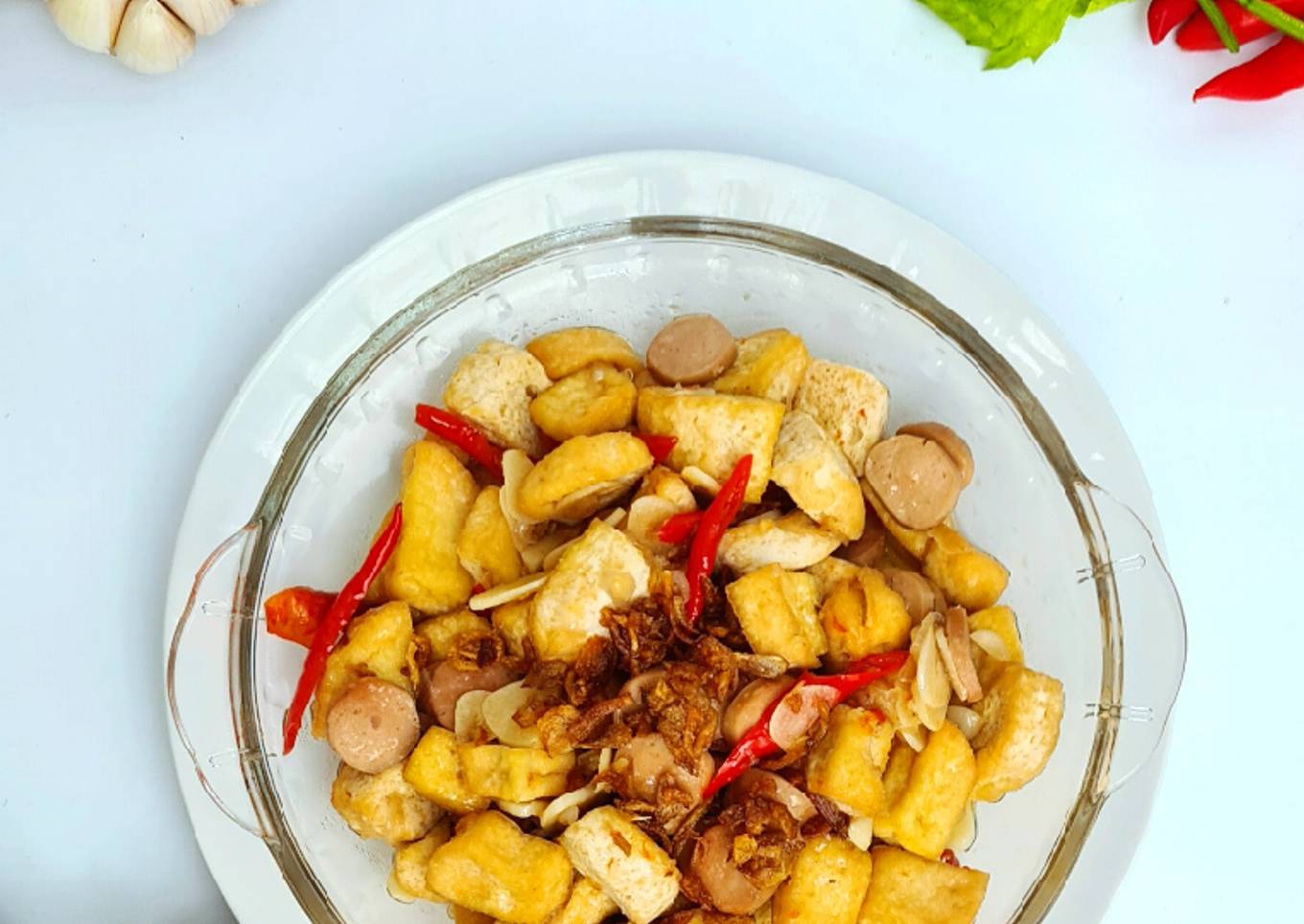 Tumis Tahu Saus Tiram