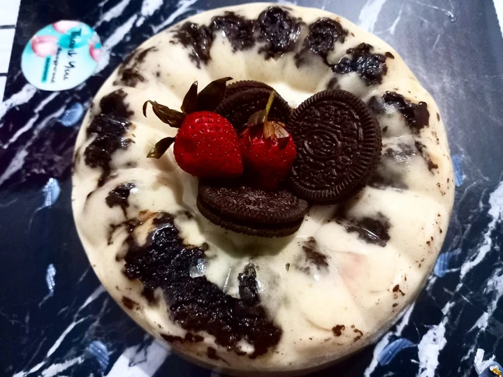 Cara Gampang Membikin Resep Puding oreo coklat yang Sempurna Anti Ribet, Bikin Ngiler