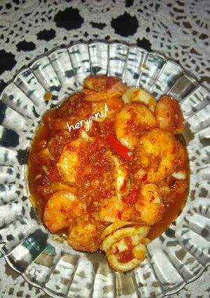 Foto resep Balado Udang Cumi
