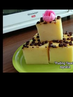 Foto resep "Puding Tape Panggang"