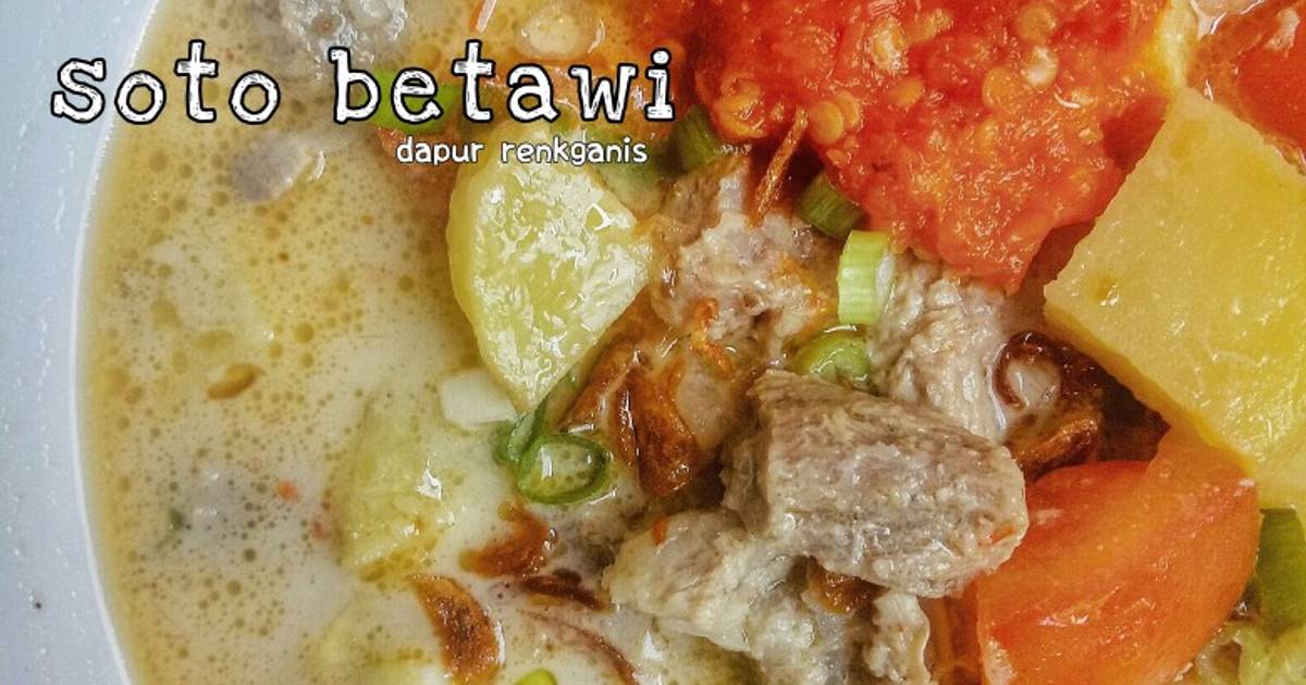 Resep Soto Betawi Oleh Dapur Renkganis - Cookpad